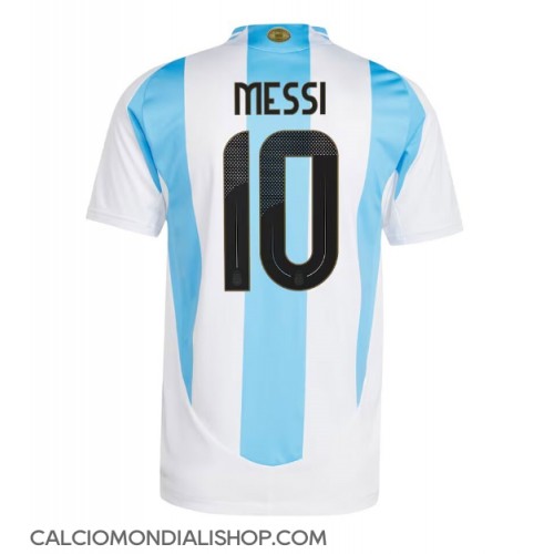 Maglie da calcio Argentina Lionel Messi #10 Prima Maglia Copa America 2024 Manica Corta